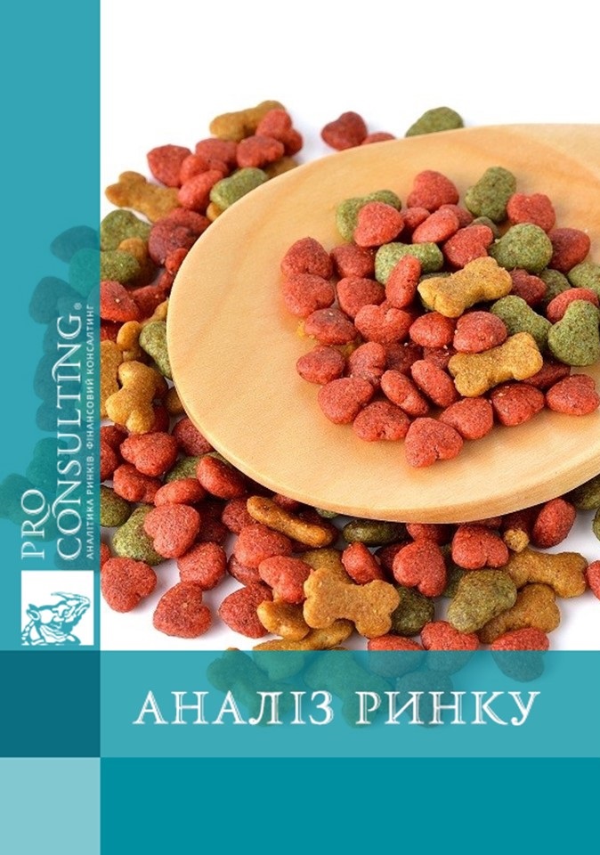 Аналіз ринку кормів для домашніх тварин (котів та собак) України. 2009